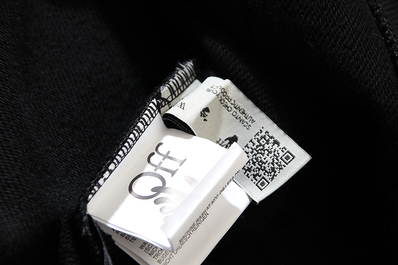 OFF WHITE Scratch Arrow Hoodies