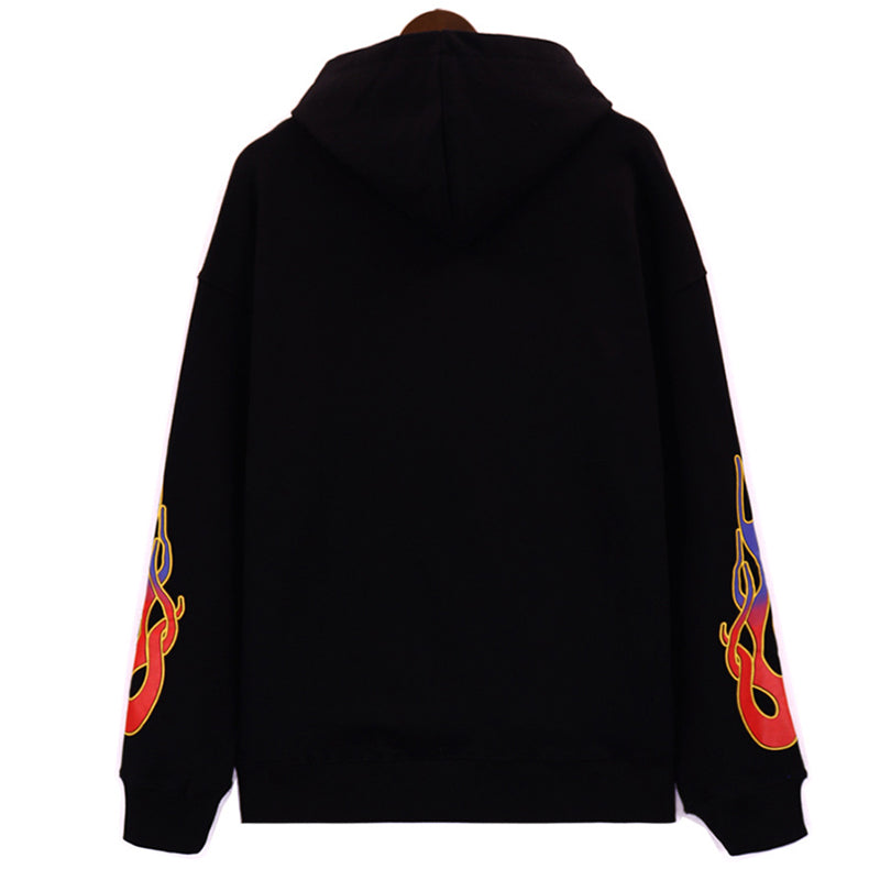 RHUDE Cartoon letter pattern printing Hoodie