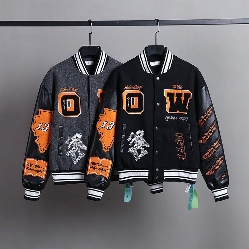 OFF WHITE Baseball Jacket