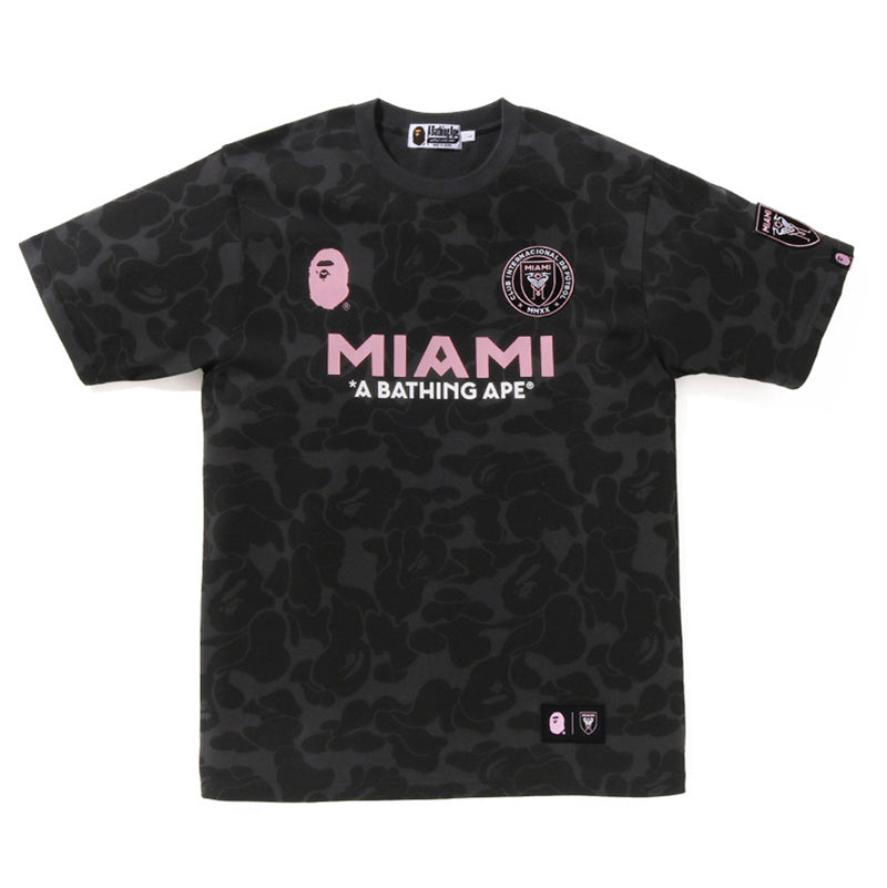 BAPE x MIAMI Camouflage Sports T-Shirt