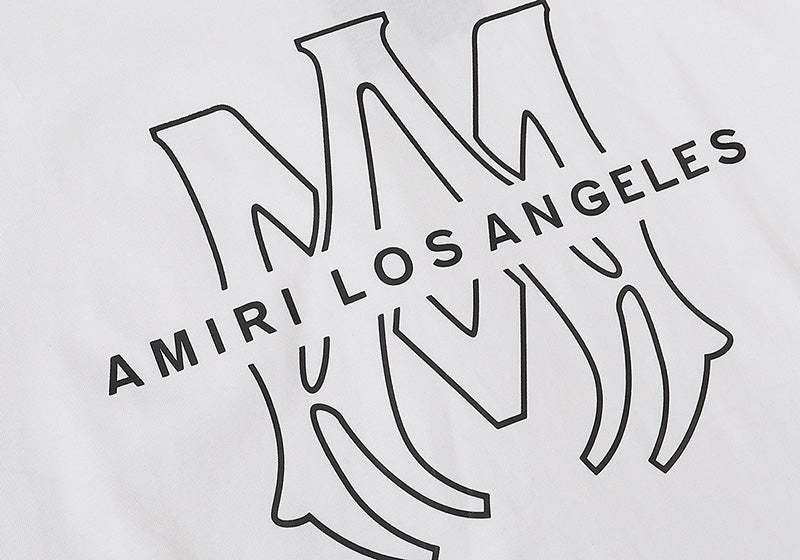 AMIRI Classic letter logo printing T-Shirts