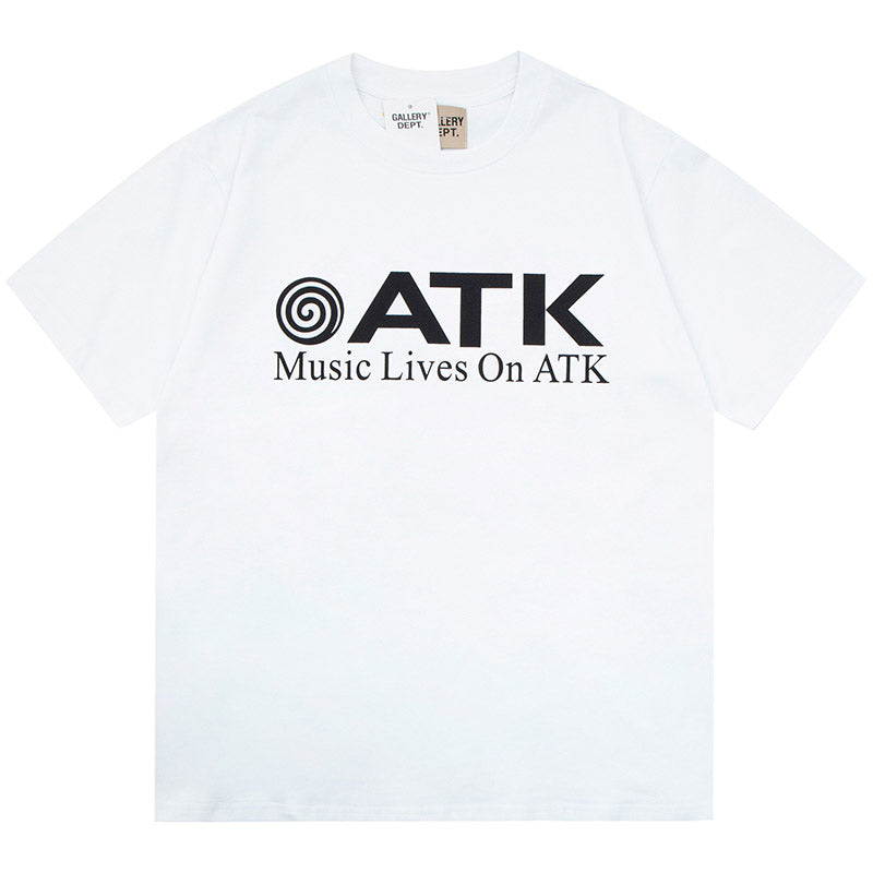 GALLERY DEPT. MUSIC LIVES ON ATK RED T-SHIRTS