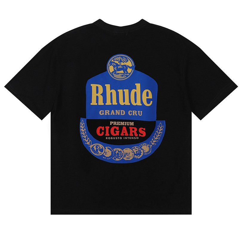 RHUDE logo-print cotton T-Shirts
