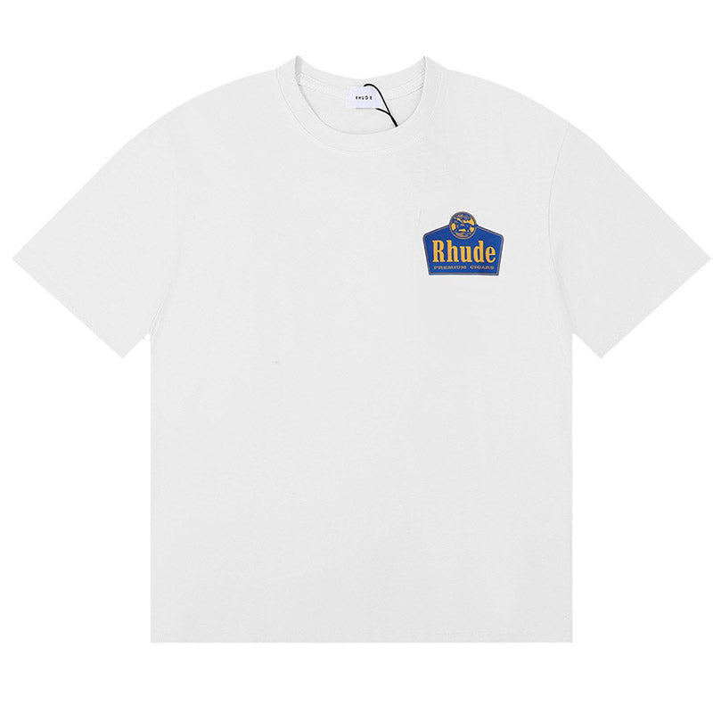 RHUDE logo-print cotton T-Shirts