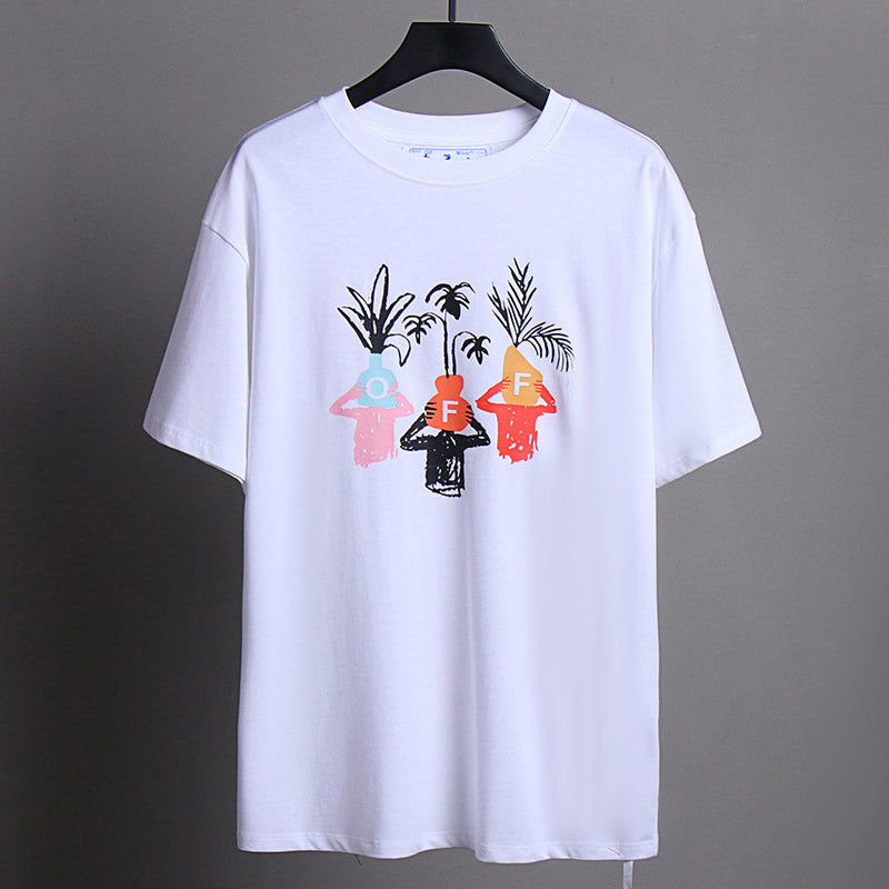 OFF-WHITE Cartoon pattern printing T-Shirts