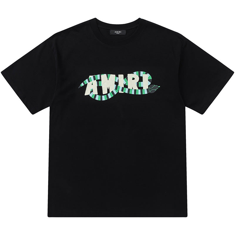 AMIRI  Core Brand-Printed Tie-Dye Cotton-Jersey T-Shirt