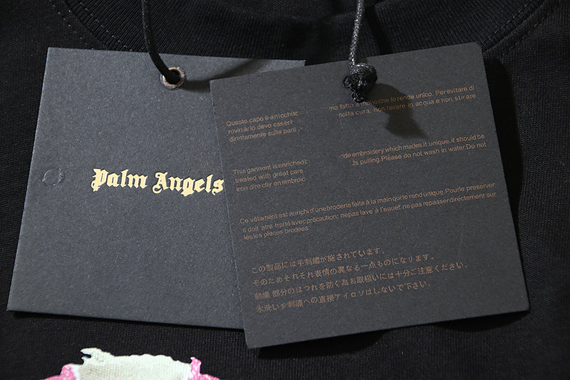 PALM ANGELS Decapitated bear T-Shirts