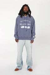 GALLERY DEPT Logo-Print Cotton-Jersey Hoodie