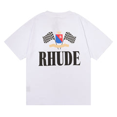 RHUDE RHUDE racing print T-Shirt