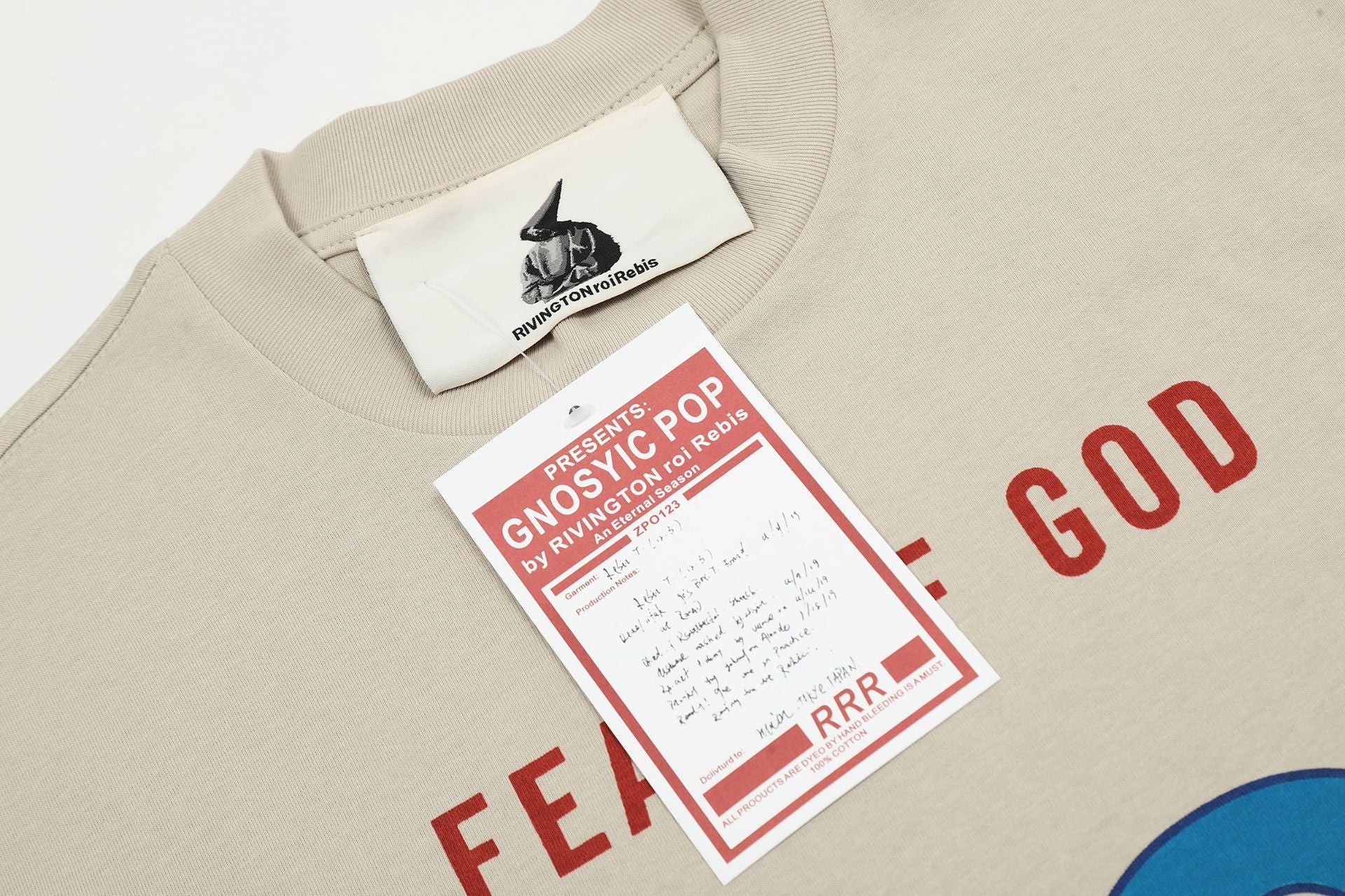 FEAR OF GOD X RRR123 T-Shirt