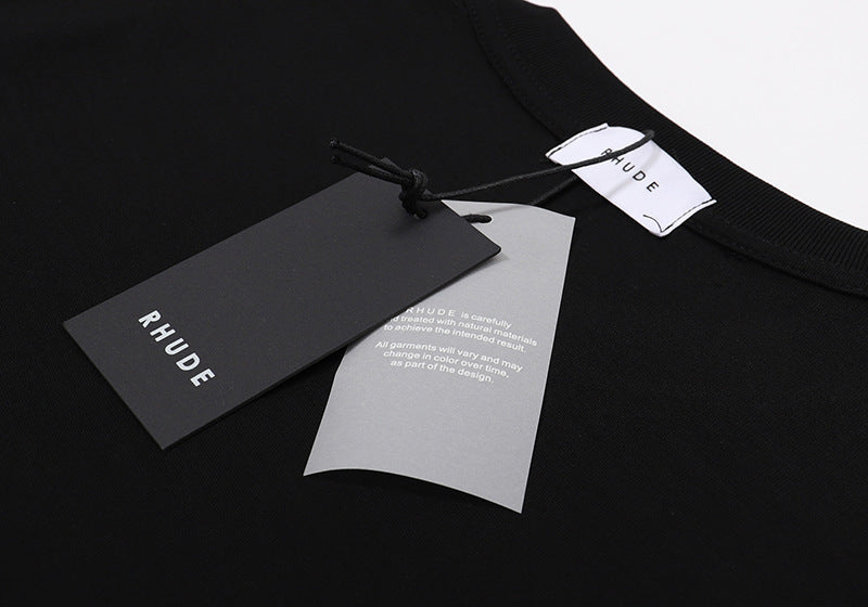 RHUDE Micro Logo Poker Card Printing T-Shirt