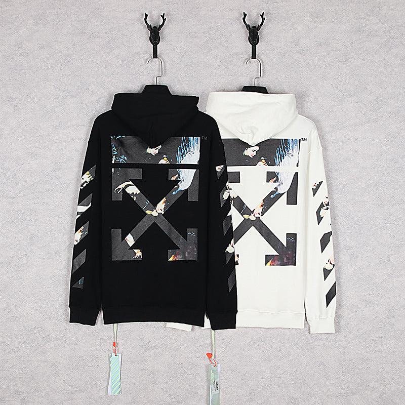 OFF-WHITE Oil painting patterns Hoodies
