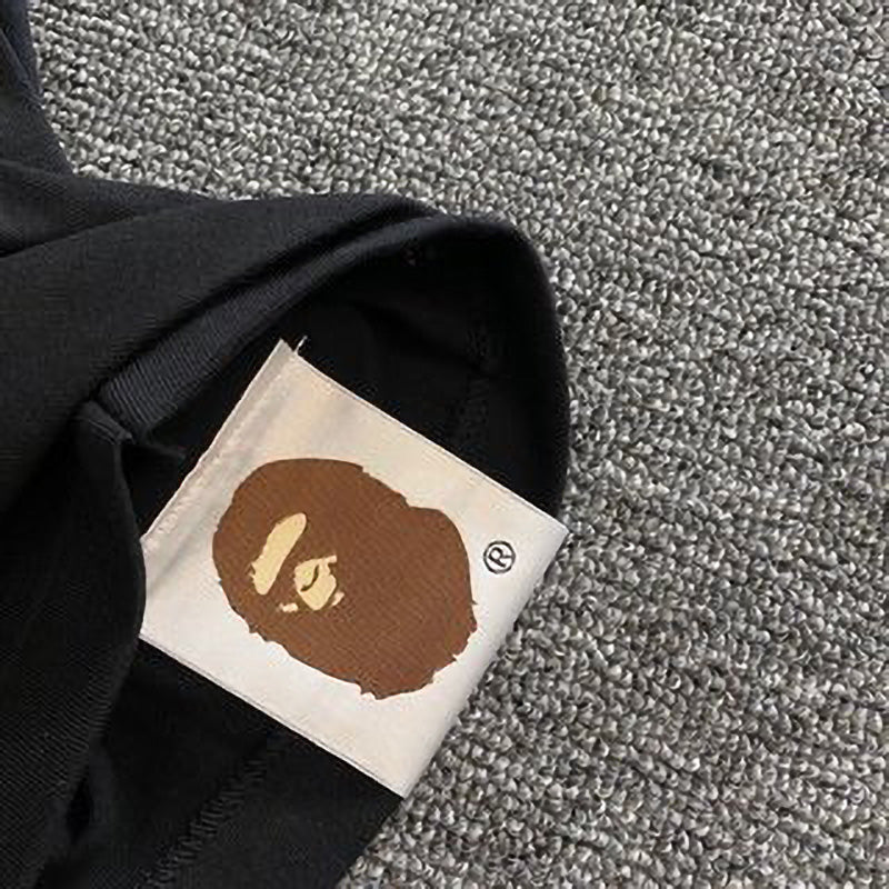 BAPE Front And Back Printed Short-Sleeved Tee