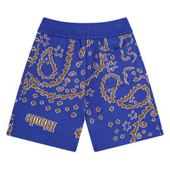 RHUDE Alphabet cashew jacquard jersey shorts