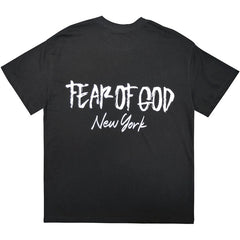 FEAR OF GOD New York limited letters T-Shirts