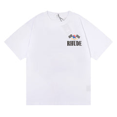 RHUDE RHUDE racing print T-Shirt