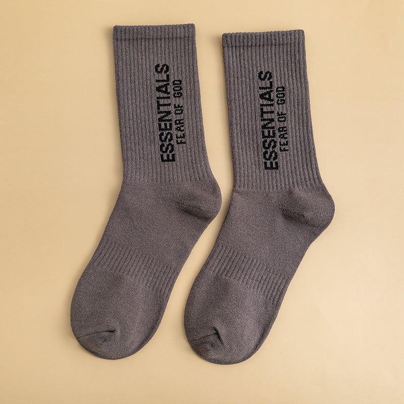 FEAR OF GOD ESSENTIALS Vintage Alphabet Socks 2 pairs