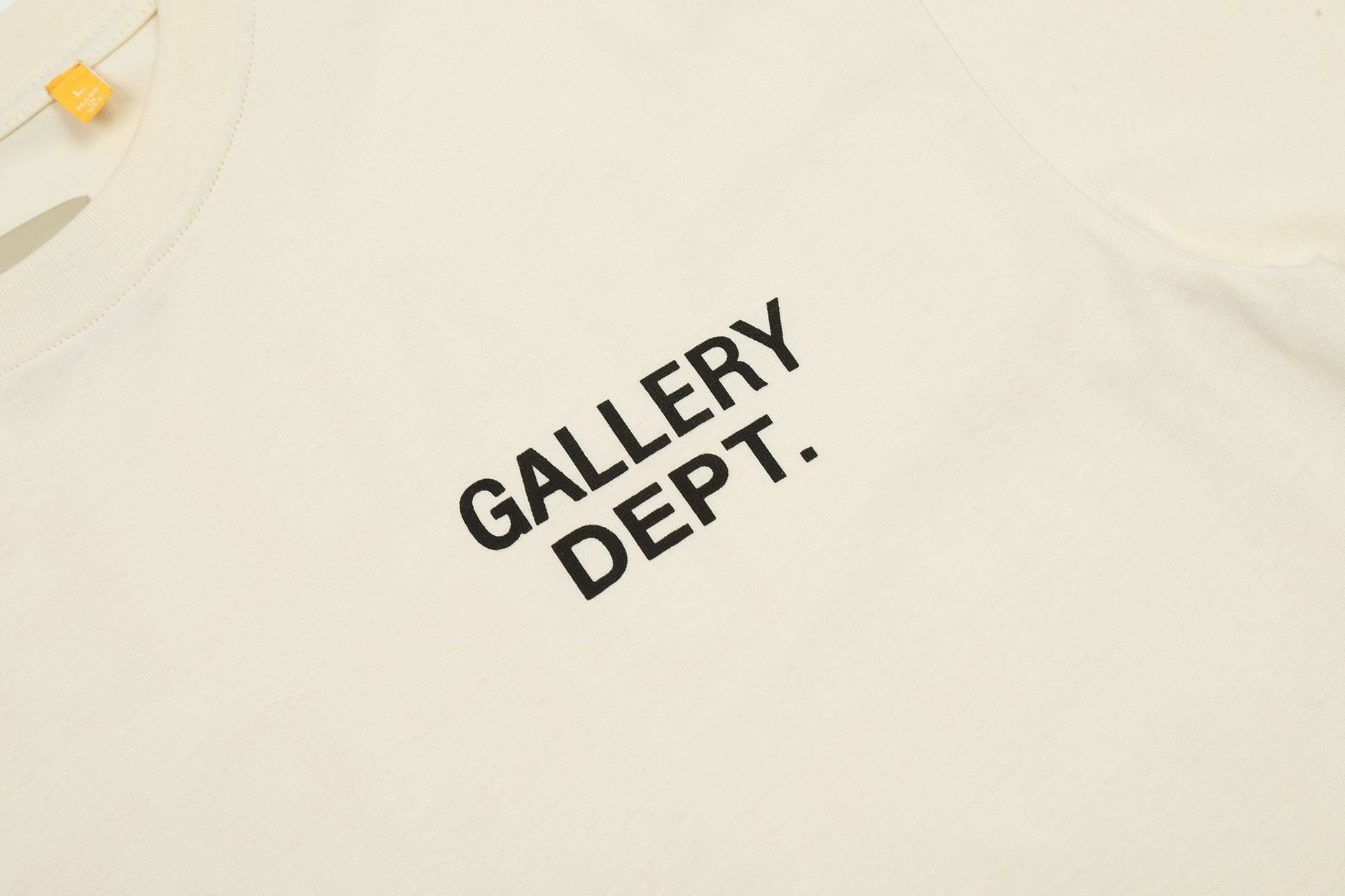 Gallery Dept Apricot Cotton T-shirt