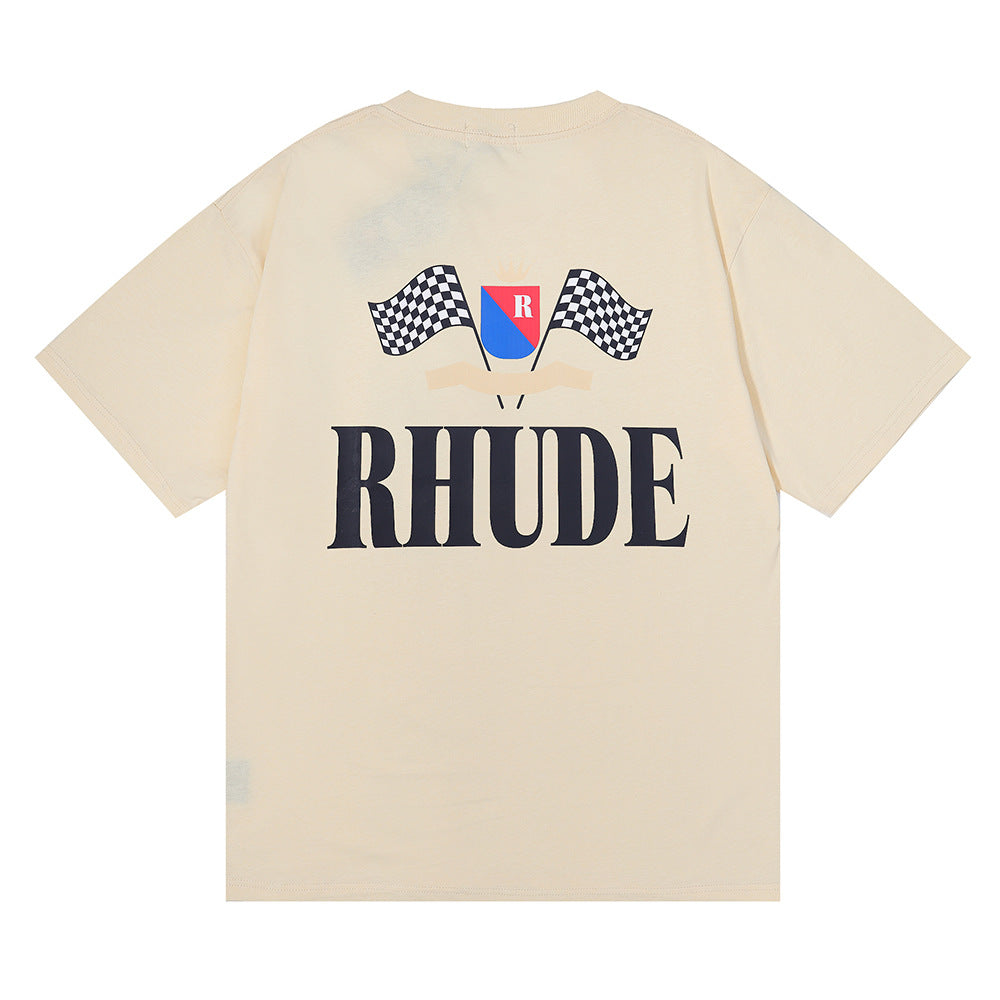 RHUDE RHUDE racing print T-Shirt