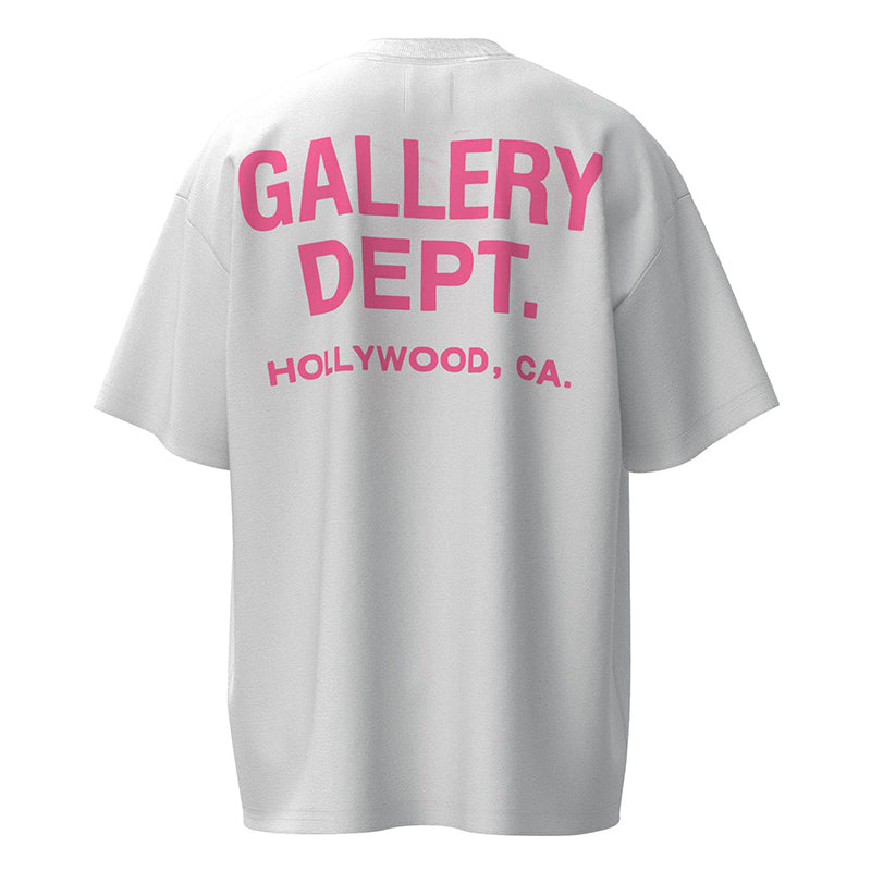 Gallery Dept Pink printed T-shirt