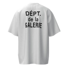 Gallery Dept Black Logo Letter Print T-Shirt