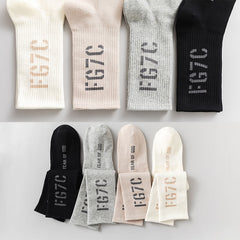 FEAR OF GOD FG7C Vintage Alphabet Socks 2 pairs