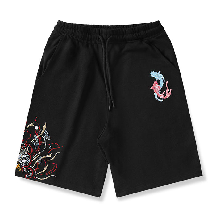 Chinese style carp spine shorts