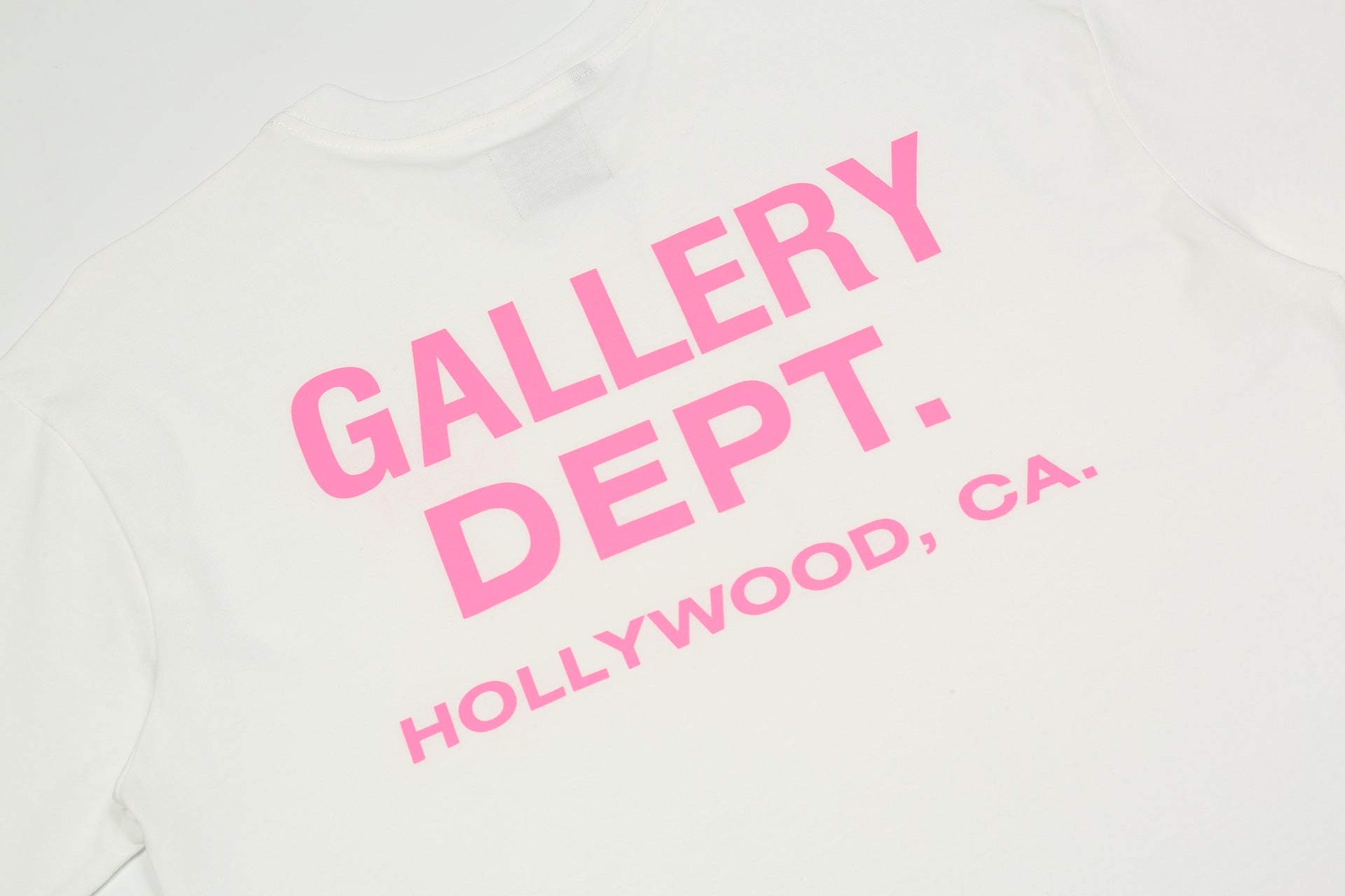 Gallery Dept Pink printed T-shirt