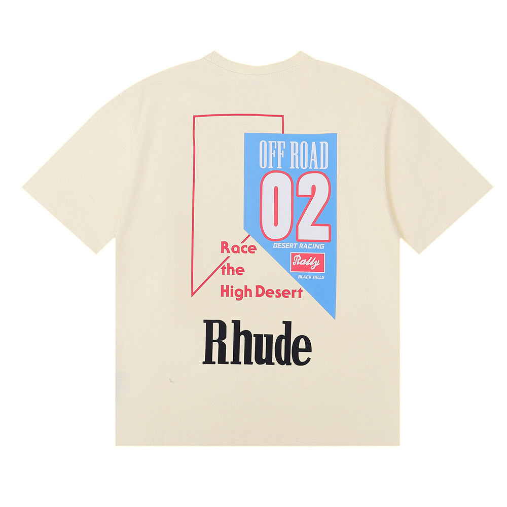 RHUDE Race The High Desert micro-logo T-shirt