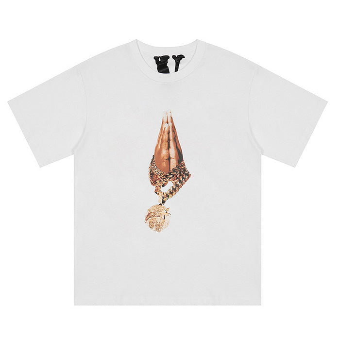 Pop Smoke x Vlone Chain T-Shirt