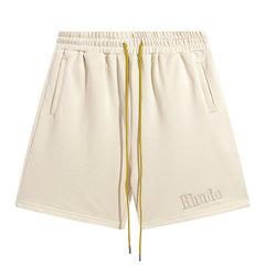 RHUDE RH embroidery letters Shorts