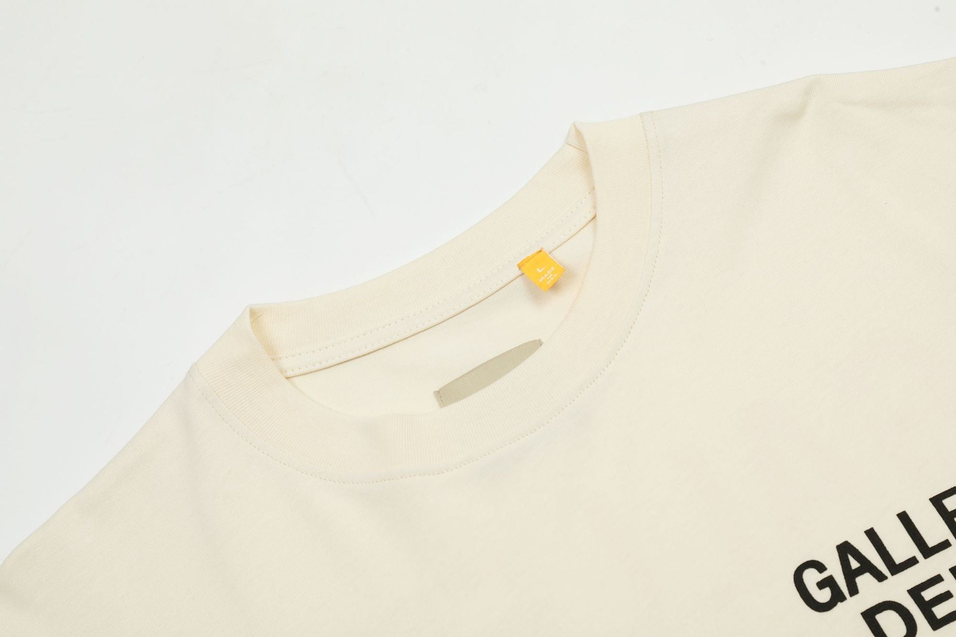 Gallery Dept Apricot Cotton T-shirt