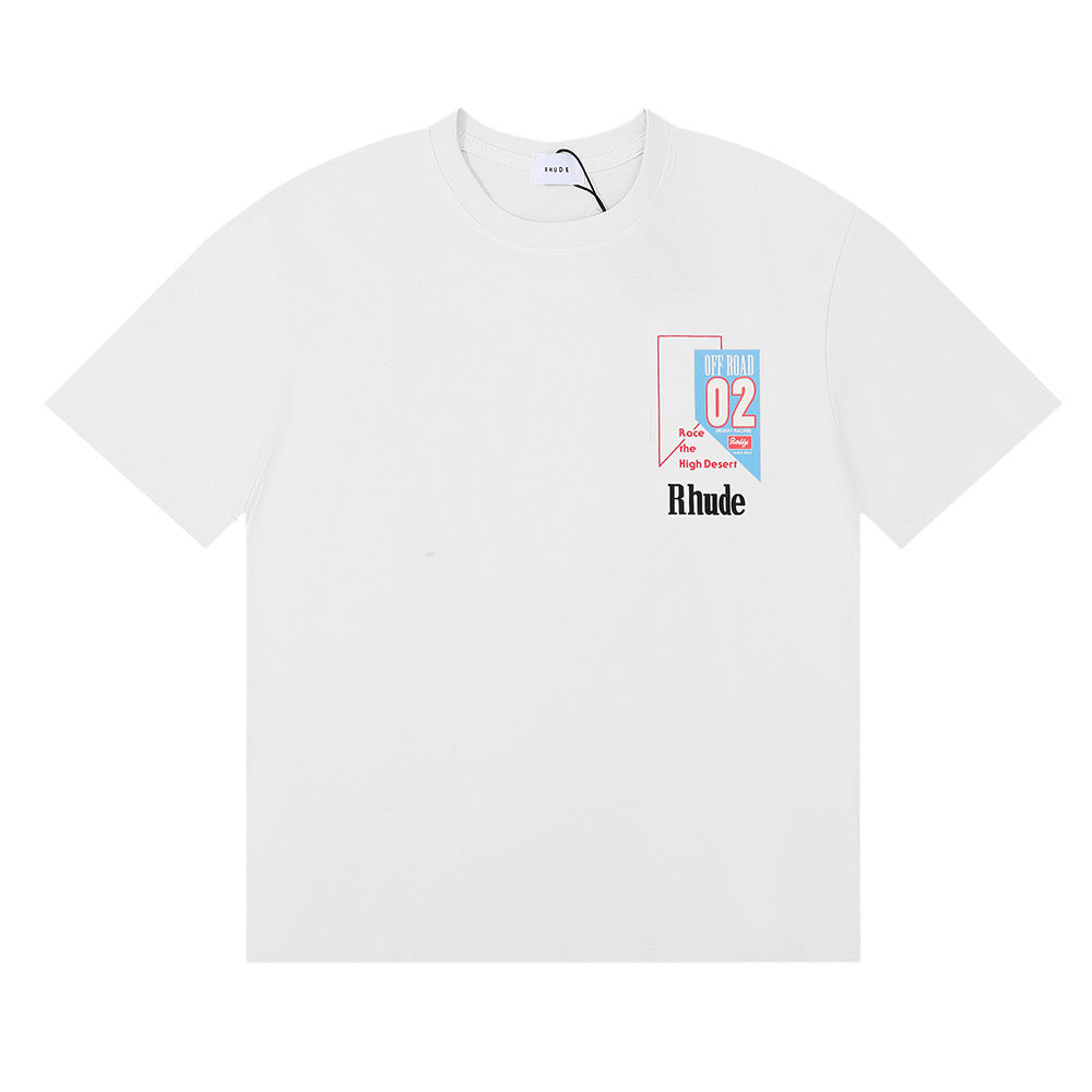 RHUDE Race The High Desert micro-logo T-shirt