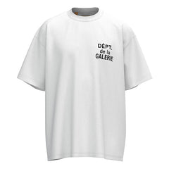 Gallery Dept Black Logo Letter Print T-Shirt