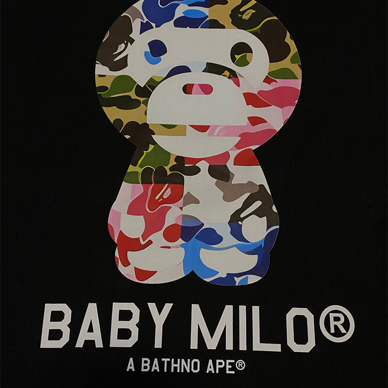 BAPE ABC Camo Crazy Baby Milo Tee